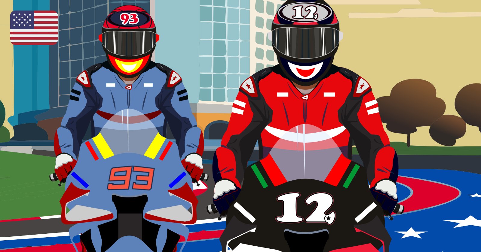 Hasil Sprint Race MotoGP Amerika Serikat 2024