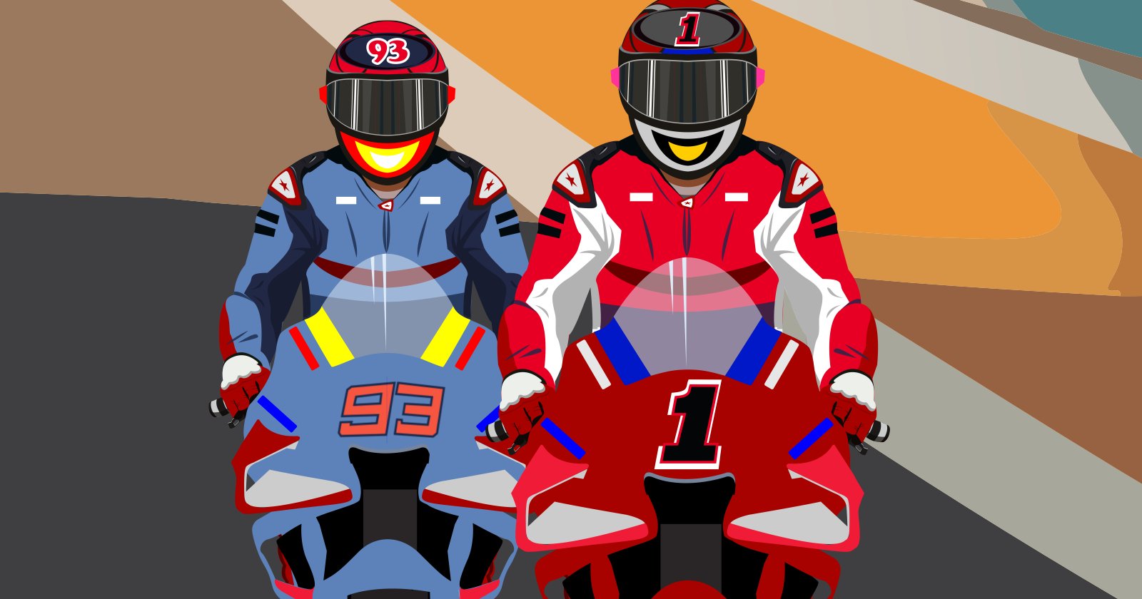 Melandri Jelaskan Perbedaan Besar Motor Ducati Bagnaia dan Marquez