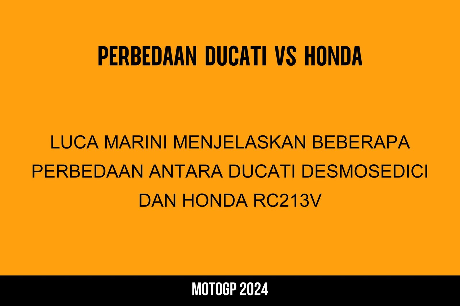 Marini Ungkap Perbedaan Karakter Motor Honda dan Ducati