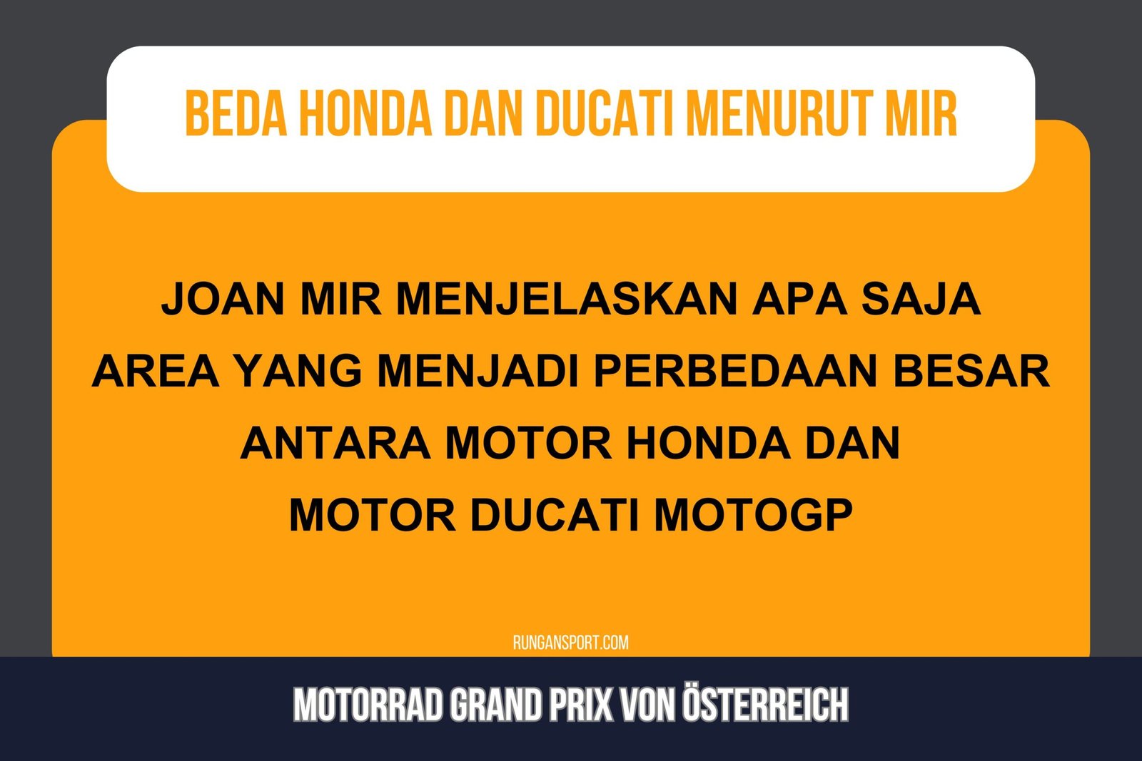 Mir Geleng-geleng Kepala Bandingkan Kekuatan Ducati vs Honda