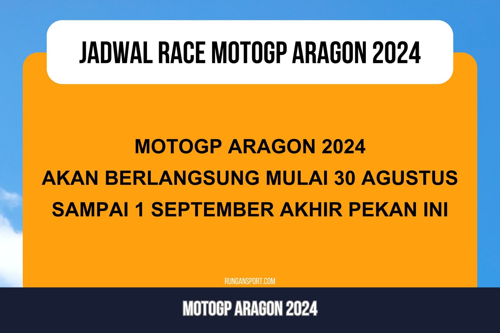 Jadwal Race MotoGP Aragon 2024