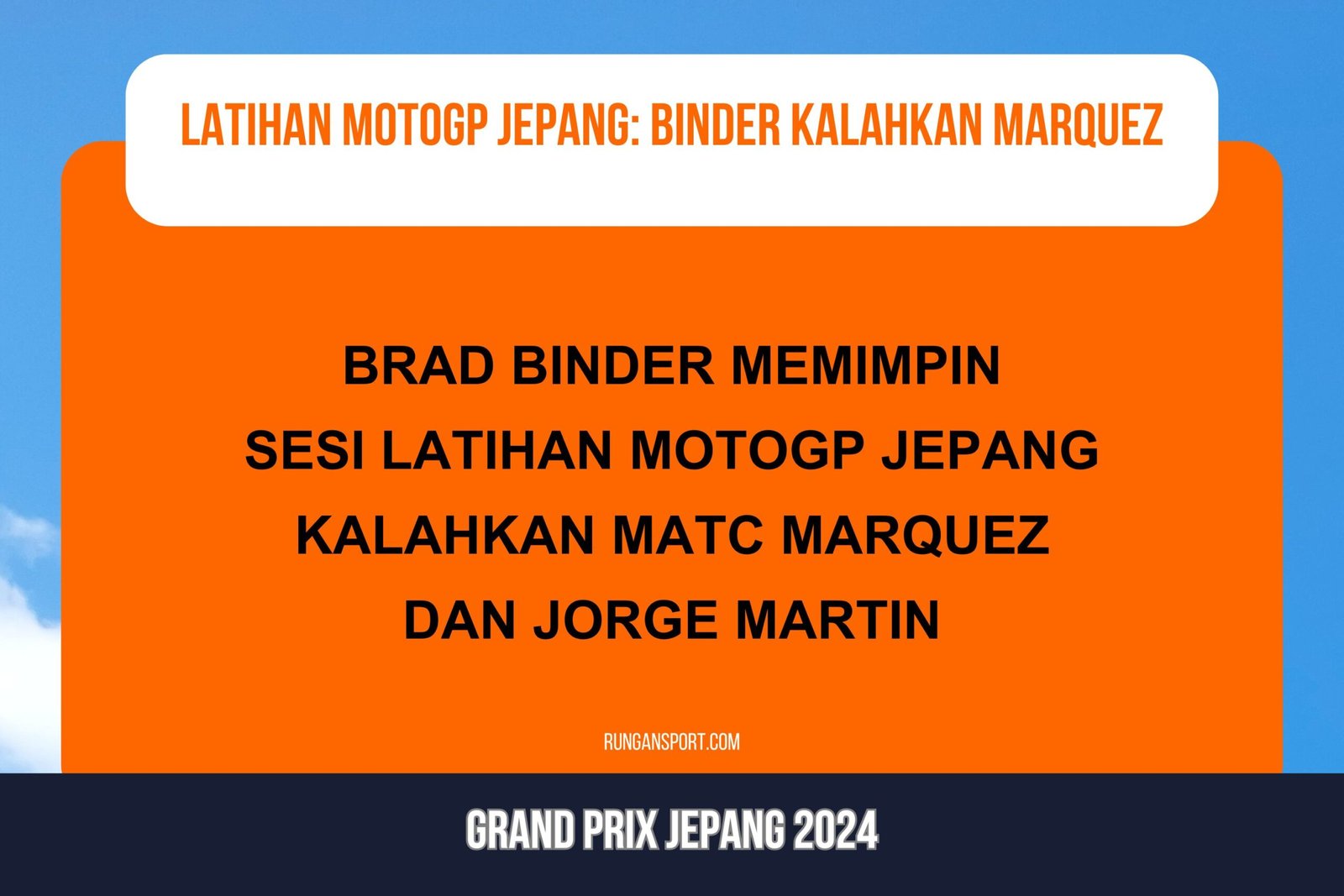 Hasil Latihan MotoGP Jepang 2024