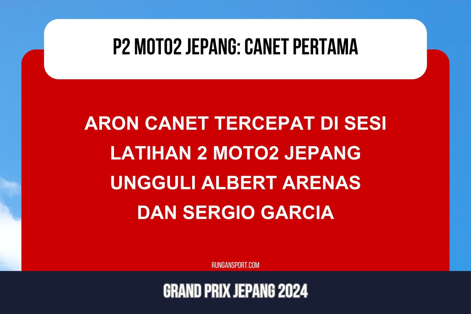 Hasil Latihan 2 Moto2 Jepang 2024