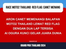 Hasil Race Moto2 Thailand 2024 (Red Flag)