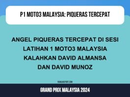 Hasil Latihan Bebas Moto3 Malaysia 2024