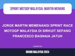 Hasil Sprint Race MotoGP Malaysia 2024