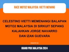 Hasil Race Moto2 Malaysia 2024