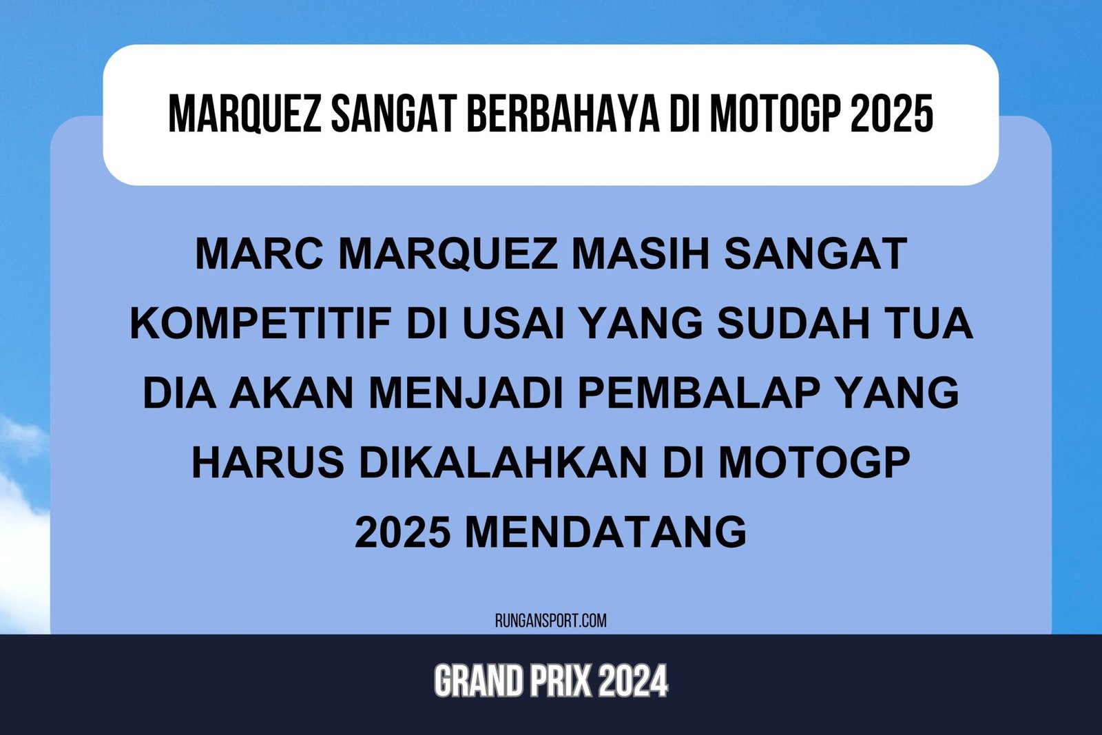 Pembalap Ini Sebut Marquez Sangat Berbahaya di MotoGP 2025