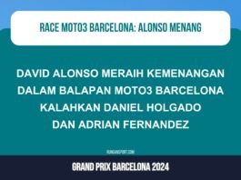 Hasil Race Moto3 Barcelona 2024