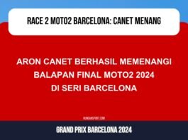 Hasil Race Moto2 Barcelona 2024