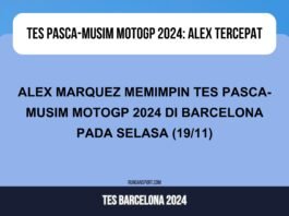 Hasil Tes Pasca Musim MotoGP 2024 di Barcelona