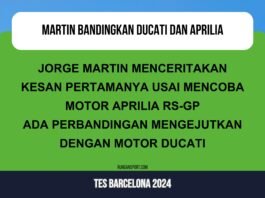 Tes Barcelona: Martin Bandingkan Motor Ducati dan Aprilia, Mengejutkan!