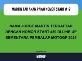 Ada Apa? Martin Tak Akan Pakai #1 di Aprilia MotoGP 2025