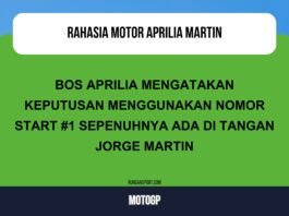 Apakah Martin Boleh Pakai Nomor Start #1 di Motor Baru? Begini Kata Aprilia