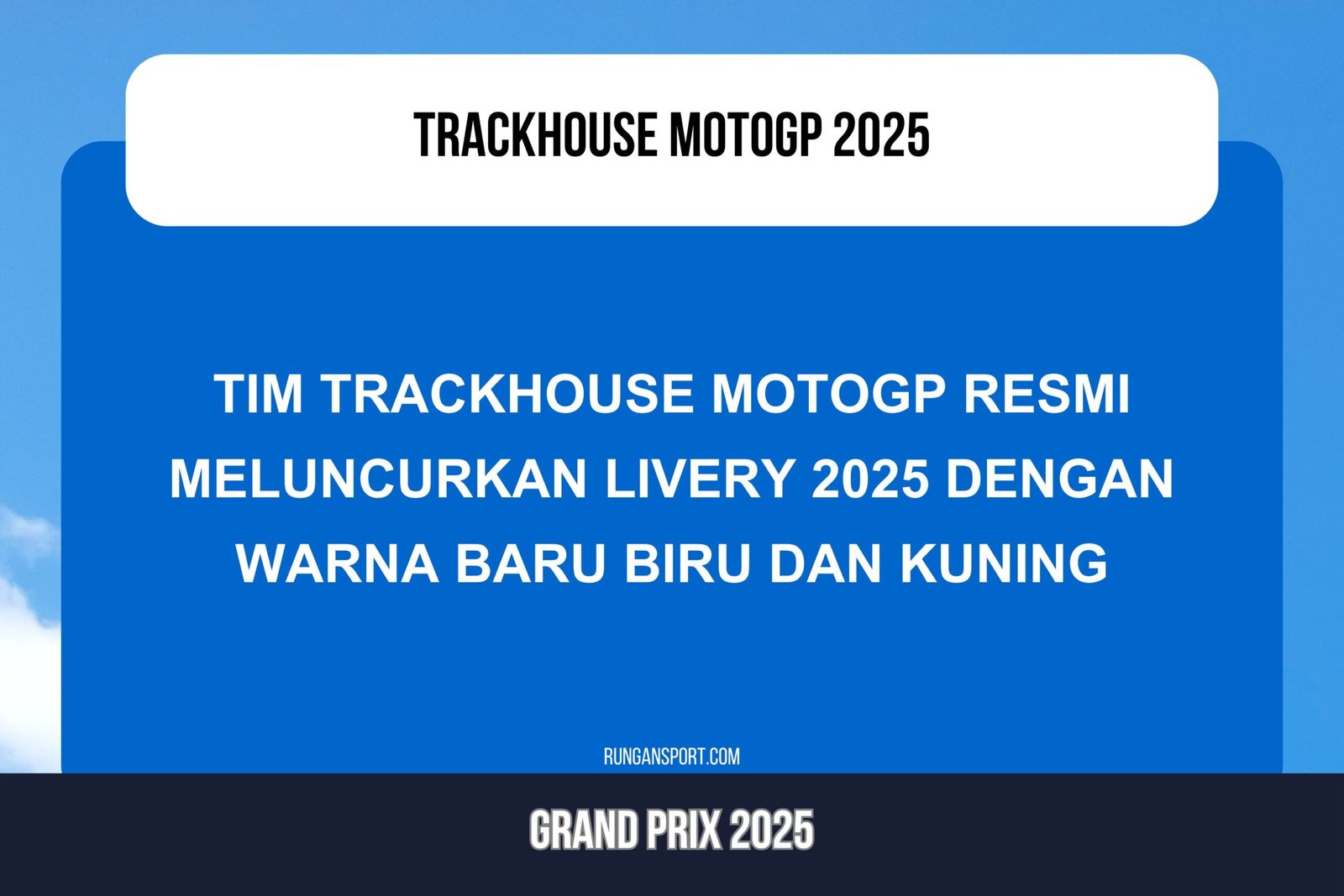 Tim Trackhouse Racing Luncurkan Livery 2025, Begini Tampilannya