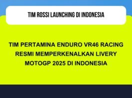 Launching di Indonesia, Ini Tampilan Motor Tim VR46 Rossi MotoGP 2025